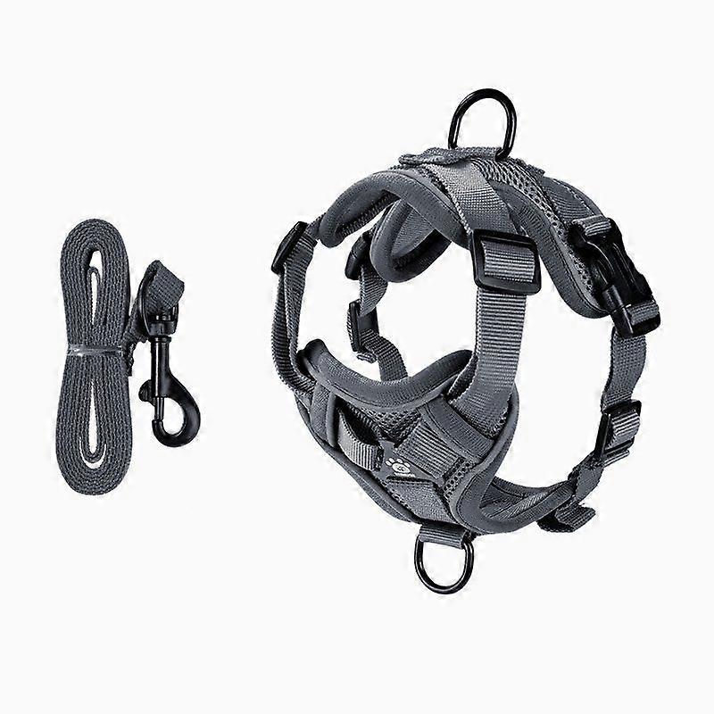 Cat Harness and Leash Set, Adjustable Kitten Harness and Leash Set with Reflective Strip, Breathable Net, Soft Safety Vest for Cat, Kitten, Puppy