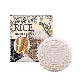 O shampoo de arroz Hoegoa limpa e nutre suavemente o couro cabeludo, hidrata e nutre os cabelos, deixando-os macios e fortes. -03