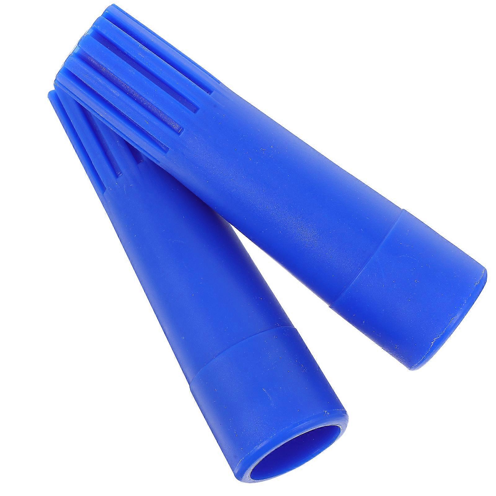 Threaded Pole Adapter for Mop Extension Pole Connector 2Pcs Blue