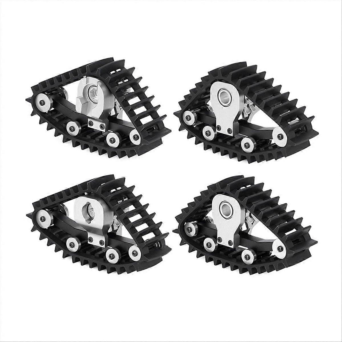 4 stk. vinterdekksett for 1/18 RC Crawler-bil - 4M tilbehørsdeler, C