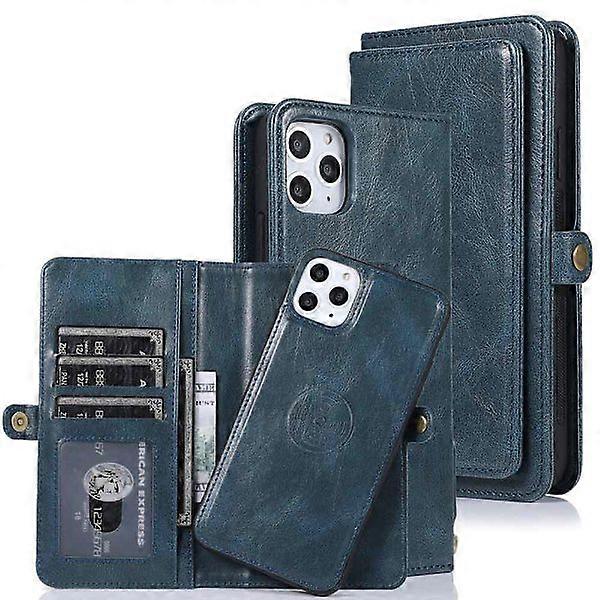 Practical Wallet Case - compatible with iPhone 11 Pro Dark Blue