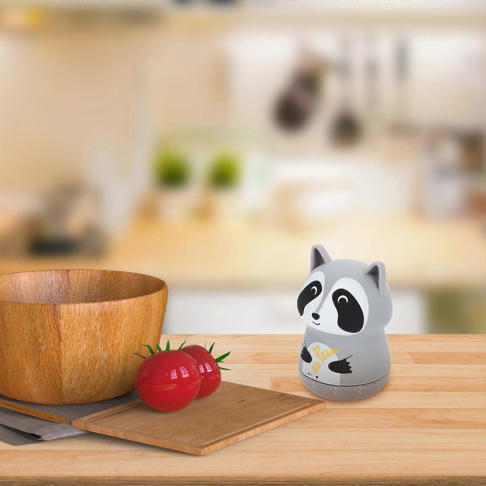 Cartoon Animal-shape Timer Mechanical Baking Timer Portable Time Reminder