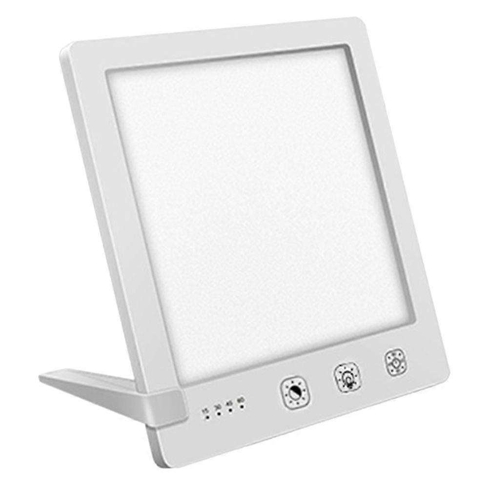 White Bionic Sun Lamp for Home Use ABS and Acrylic Small Table Lamp 1 Set