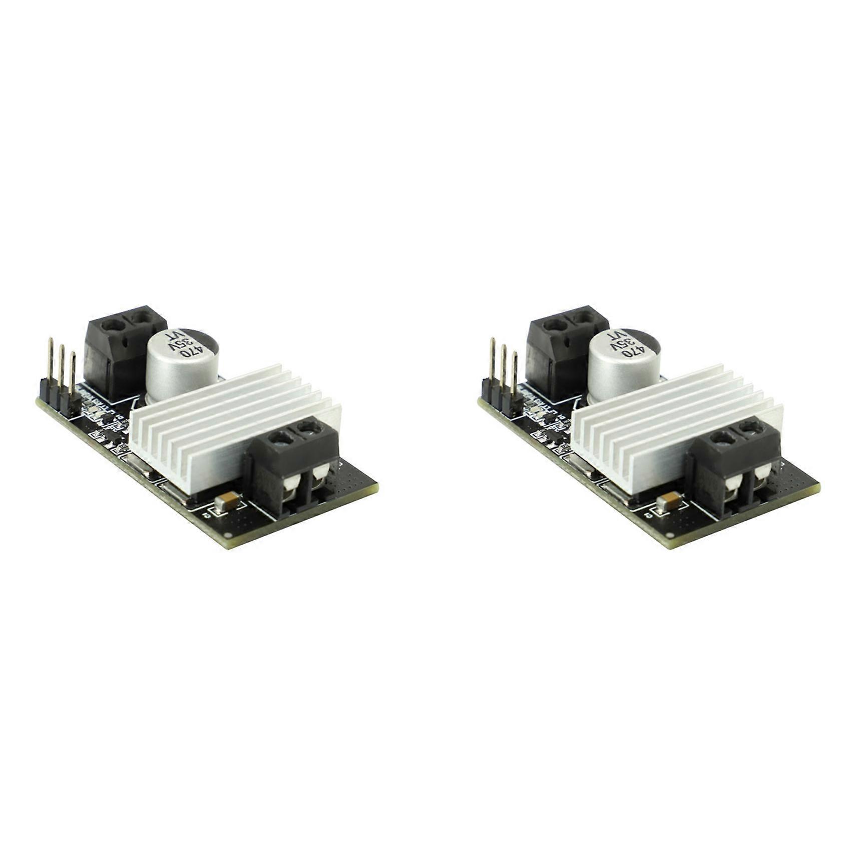 2X 10A DC Motor Drive Module Forward and Reverse PWM Speed Regulation Dimming 3-20V Low Voltage High Current Module