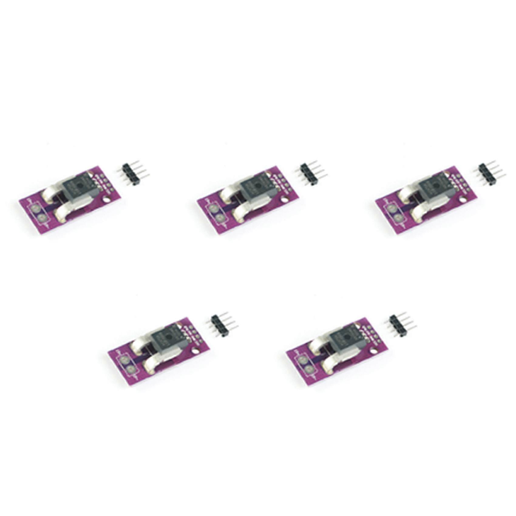 5X ACS758 ACS758LCB-100B Current Module Linear Hall Current Sensor PFF-T Current Detection 3-5V