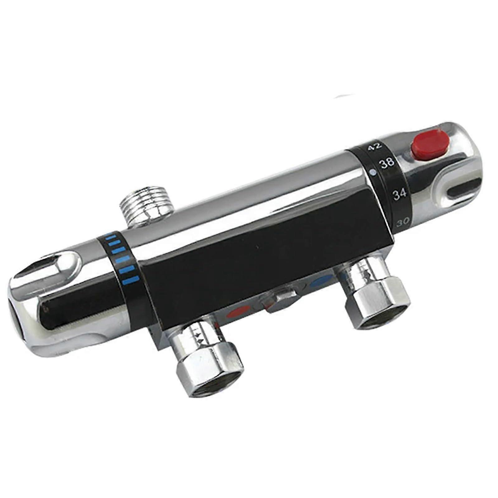 Thermostatic Mixing Valve with Adjustable Shower Temperature Control and AntiScald Protection