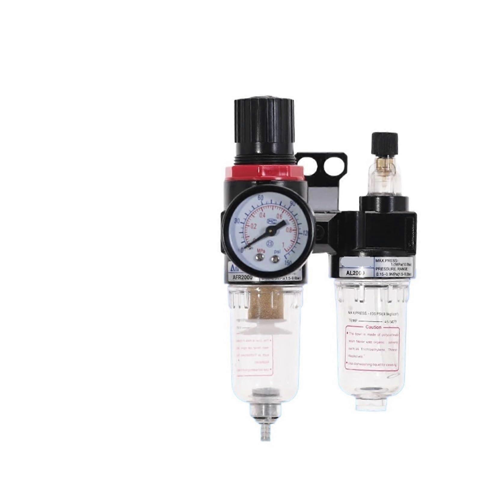 AFR2000 AL2000 G1/4 Air Compressor Oil Water Separator Regulator Filter Spray Gun AFC2000 Model Specifications