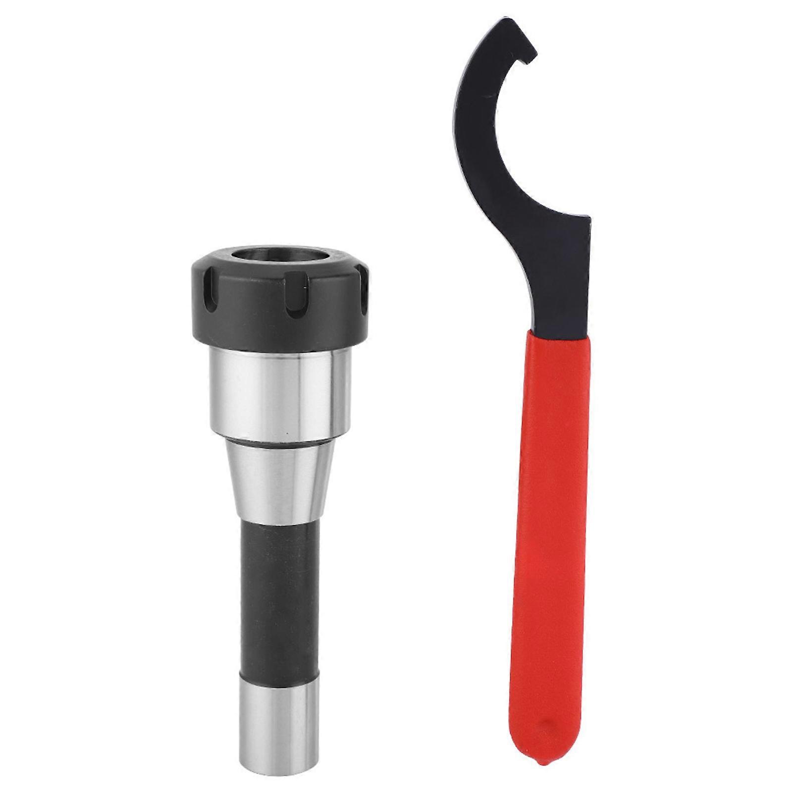 ER32 R8 Collet Chuck with Hook Spanner, Precision Milling Tool Holder for Quick Tool Change