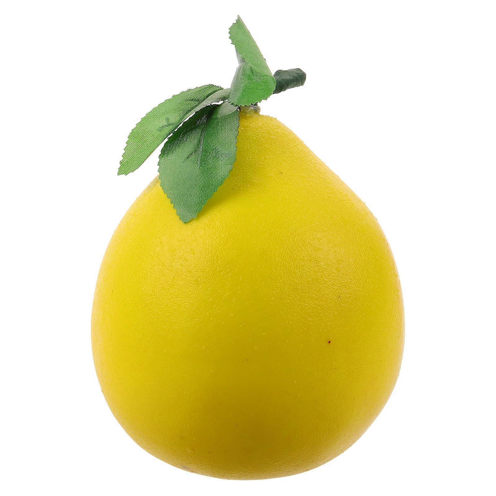 Fake Grapefruit Realistic Artificial Fruit Decor for Home Kitchen Display and Event Props