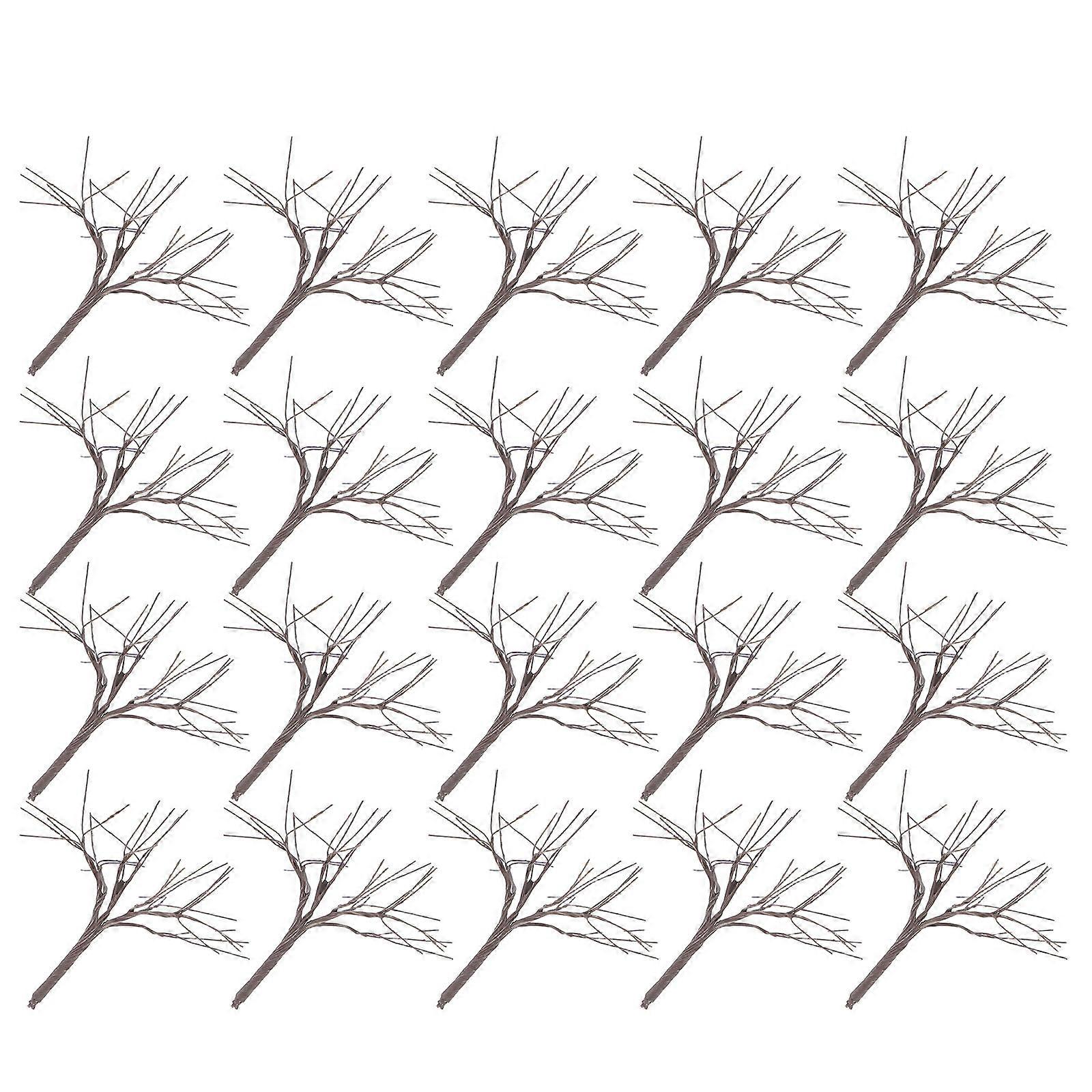 Micro Landscape Decor 20Pcs Realistic Tree Boles for Home Decoration