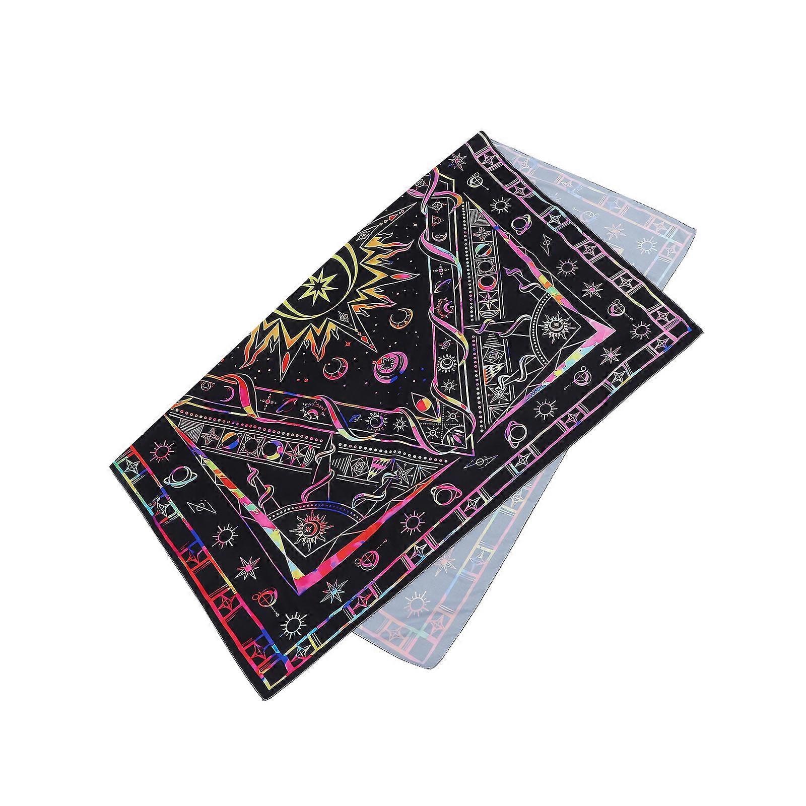 Hanging Backdrop Decorative Tapestry Home Decoration Black Rectangular Background Decor 1Set