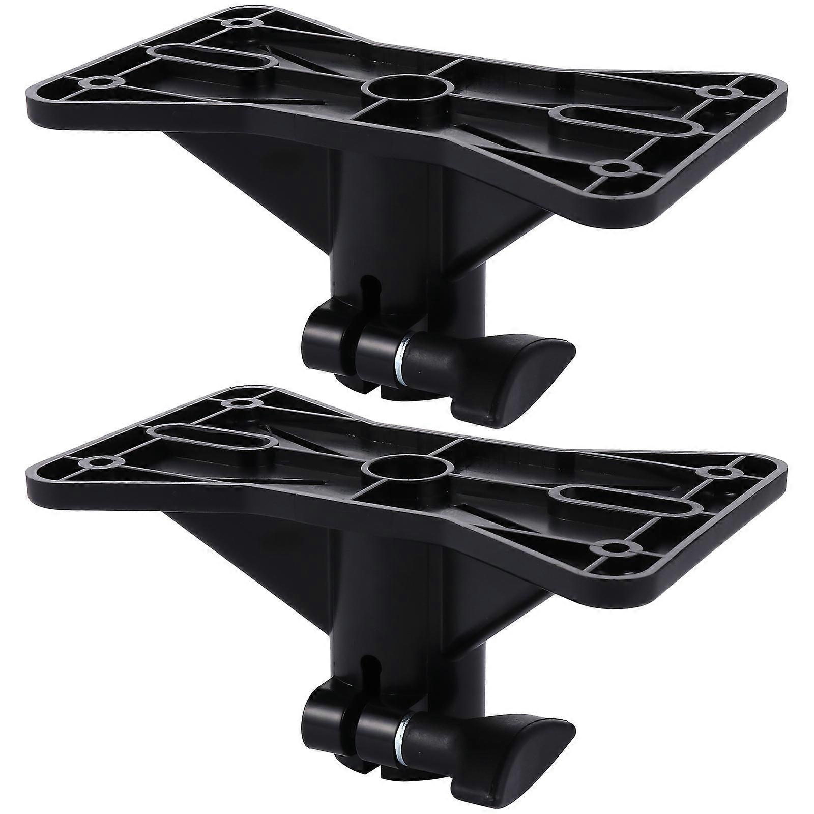 Speaker Mounting Bracket for Exterior Speaker 4Pcs Black Mounting Cabinet Stand
