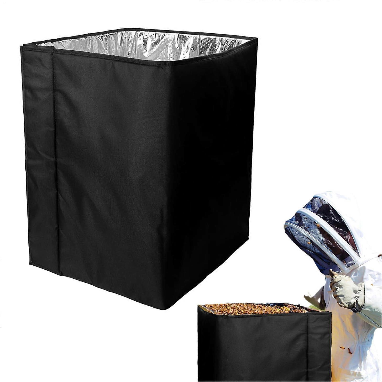 Bee Hive Winter Wrap with Adjustable Strap Fit, Weatherproof Insulation Cover for Cold Weather