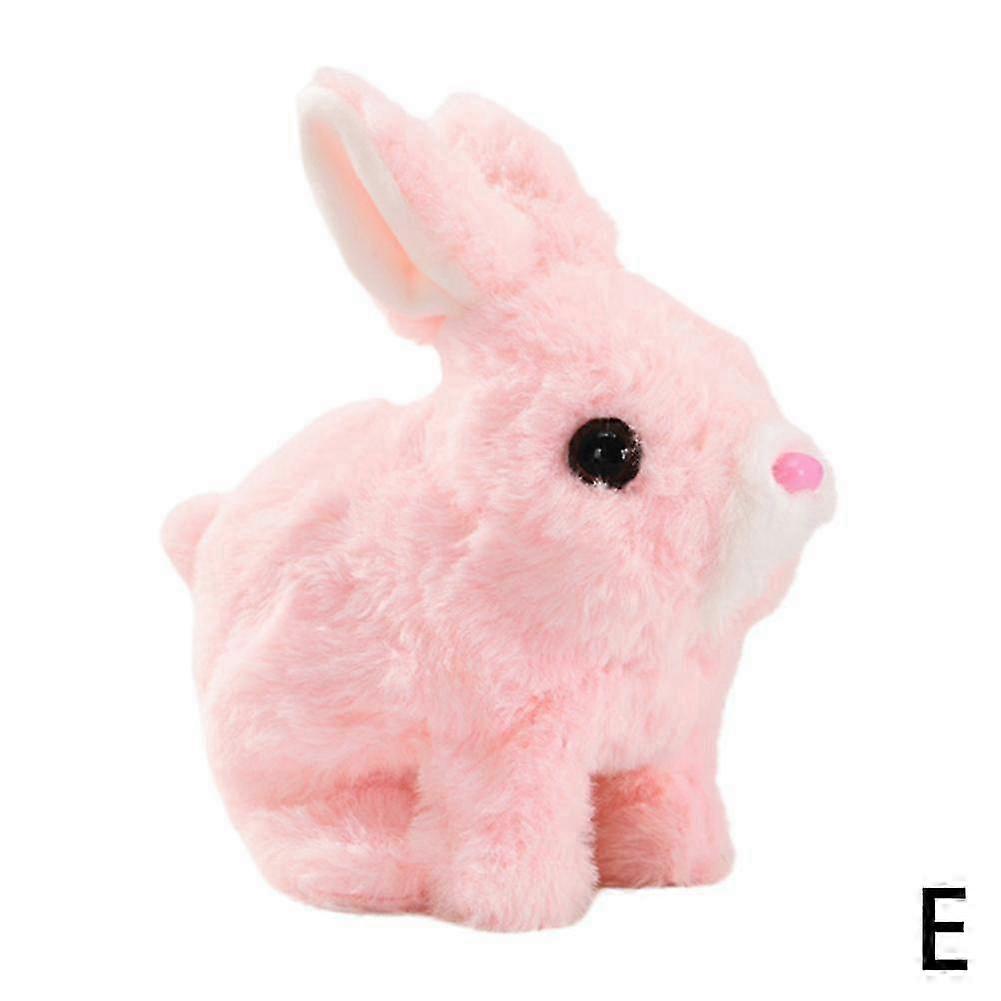 2025 Easter Electric Plush Rabbit Toy Interactive Handmade Bunny Toy Kid Gift
