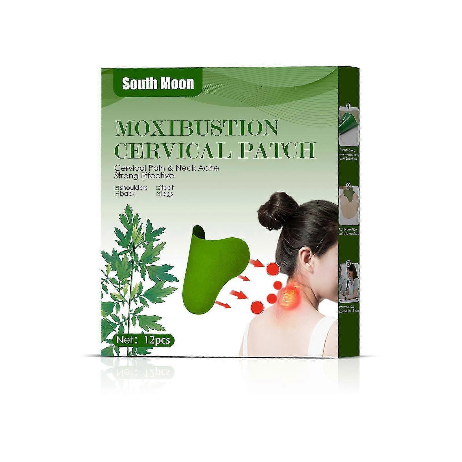 Mugwort Cervical Patch - Relieves Soreness in Back, Neck and Joints