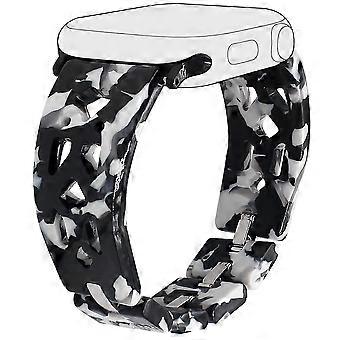 Correa de resina para Apple Watch Series 11 10 42 mm/9 8 7 41 mm/SE3 SE2 SE 6 5 4 40 mm/3 2 1 38 mm Pulsera W