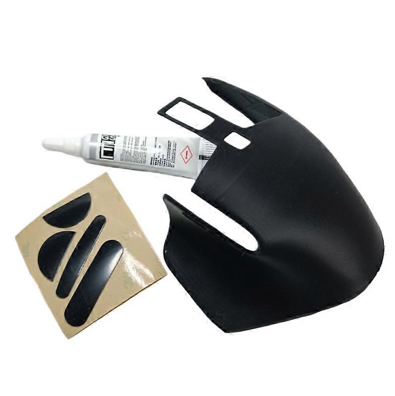 Wireless Mouse Shell + Feet Pad for Logitech MX MASTER3 MASTER3S Accessories Black