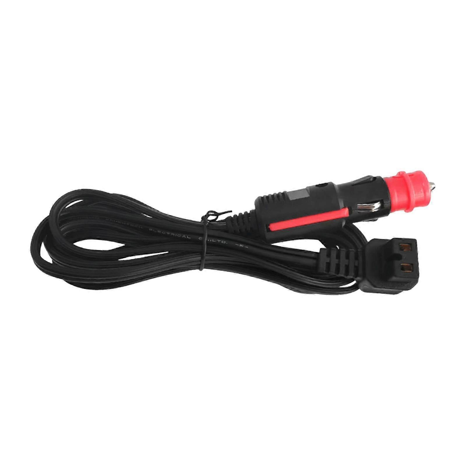 Car Fridge Power Cable 12V Replacement Cord with Angled Plug for Mini Fridge Freezer 2.5M