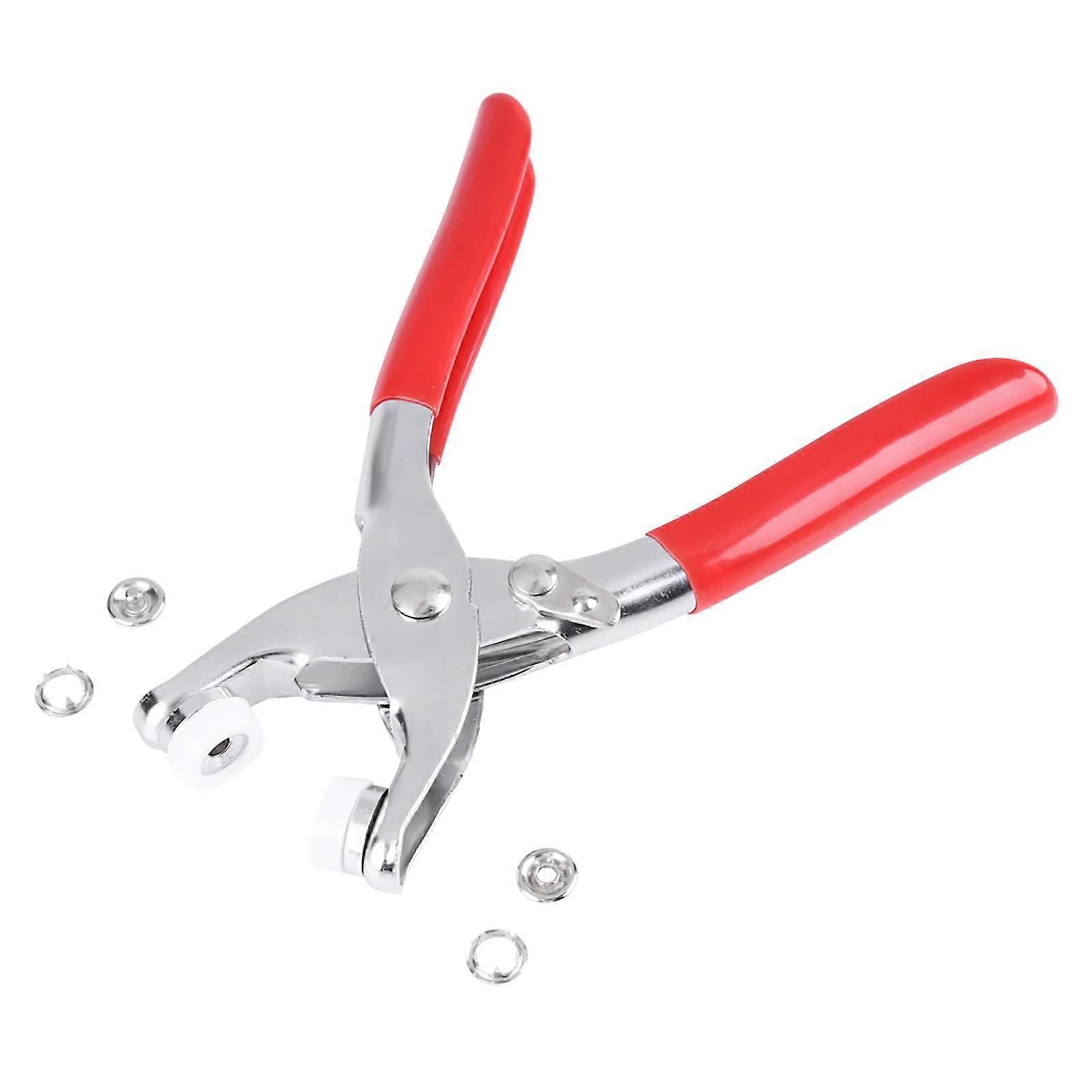 Snap Button Kit 120pcs Mixed Colors Rustproof Copper Fasteners with Pliers for Sewing and Crafts