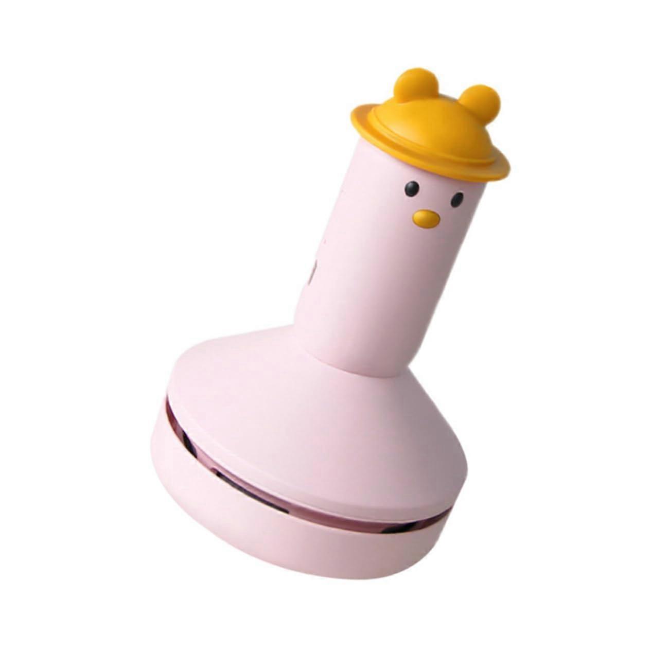 Mini Desktop Vacuum Cleaner Wireless Handheld USB Rechargeable Table Dust Cleaner Pink