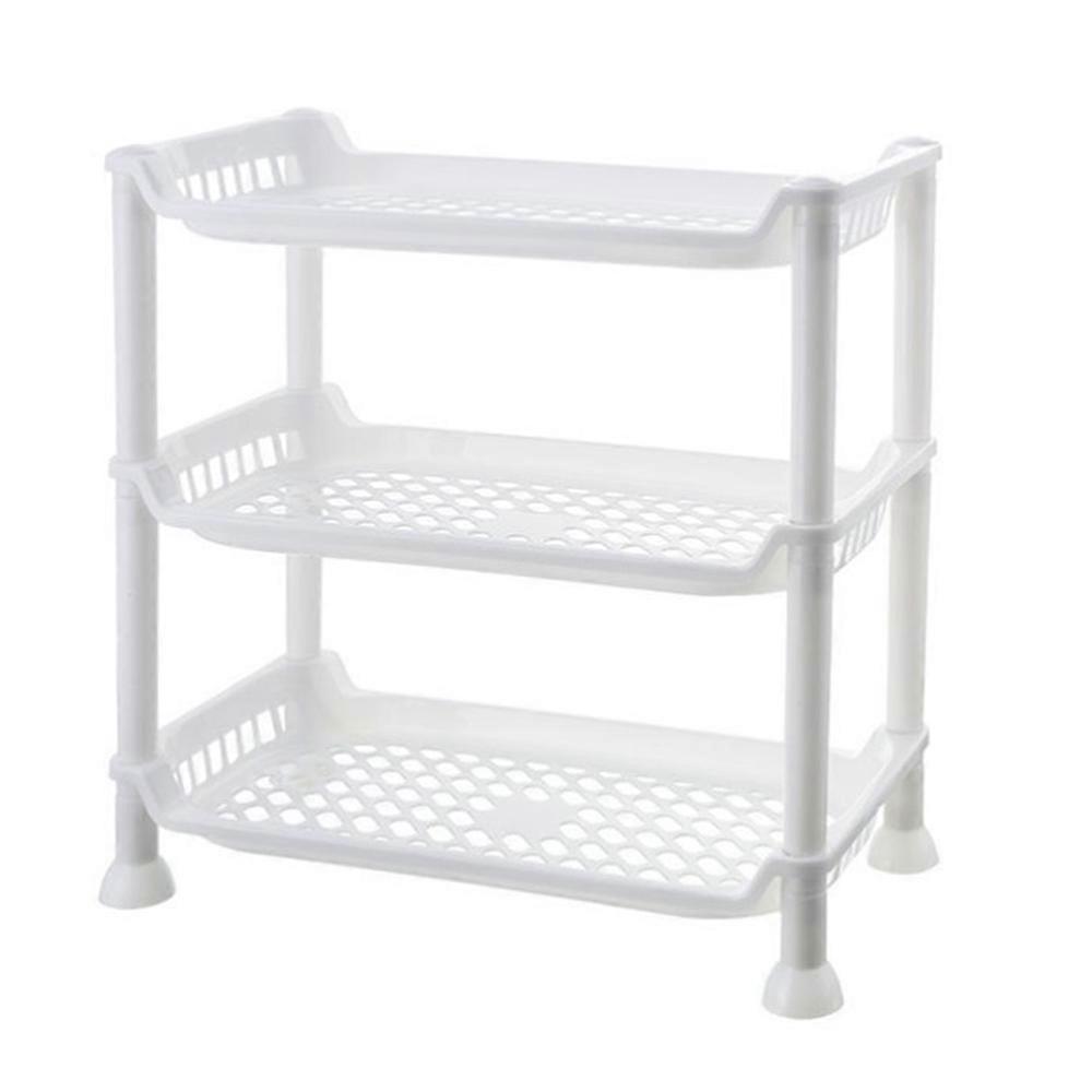 Bathroom Shelf Multi-Layer Kitchen Countertop Floor Storage Organizer