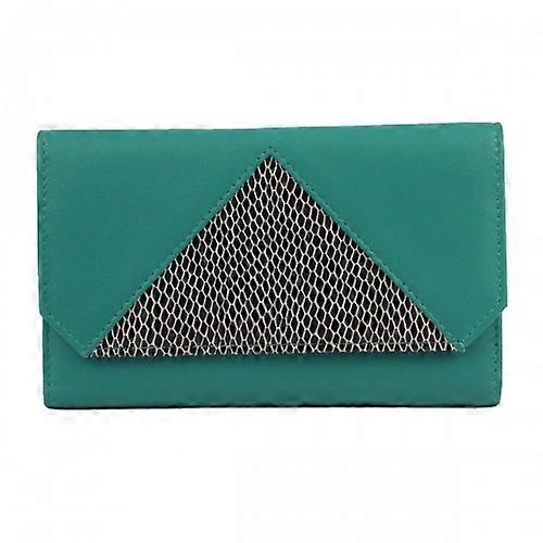 Eastern Counties Leather Connie Snake Print Leather Purse