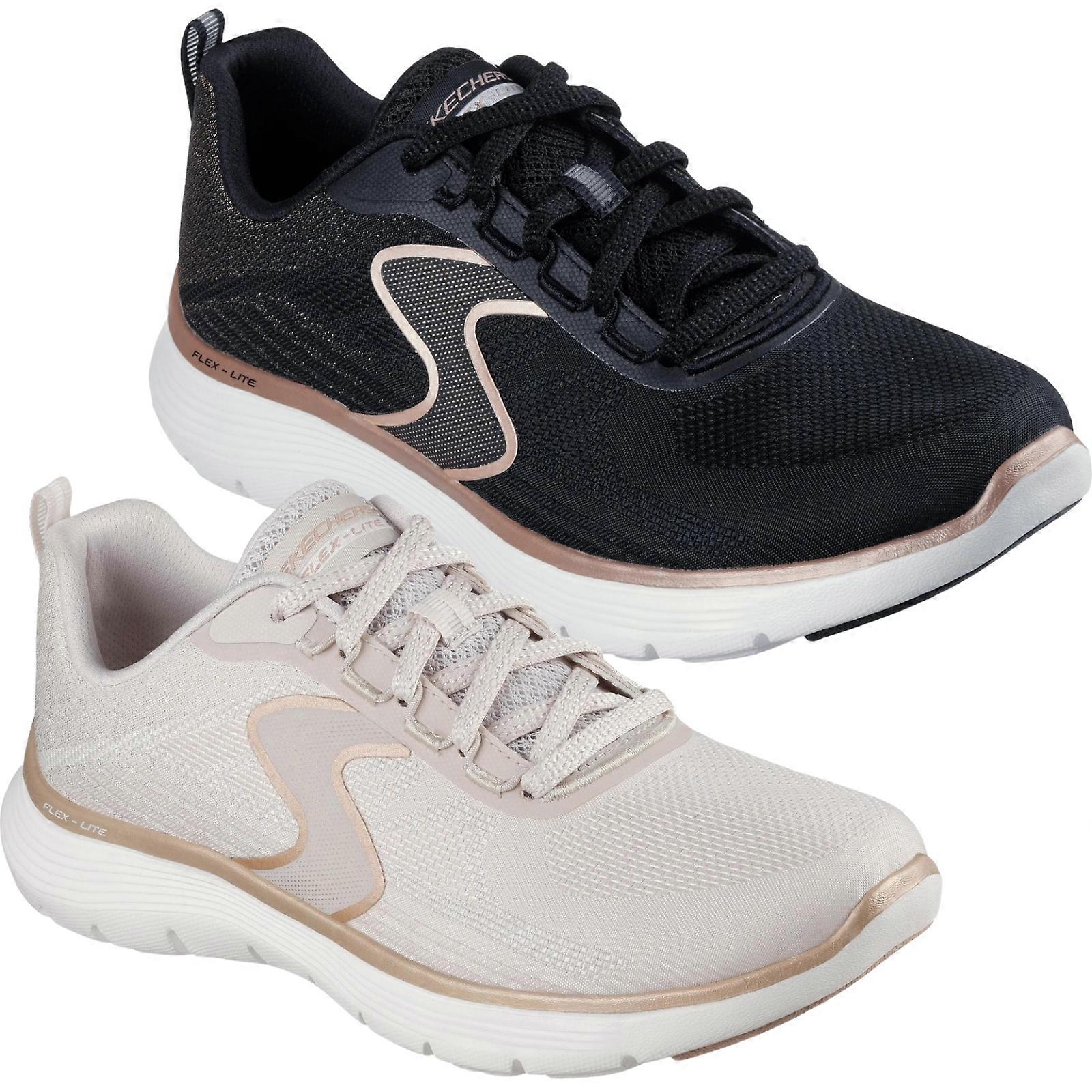Skechers Womens Flex Appeal Luxe Glow Trainers