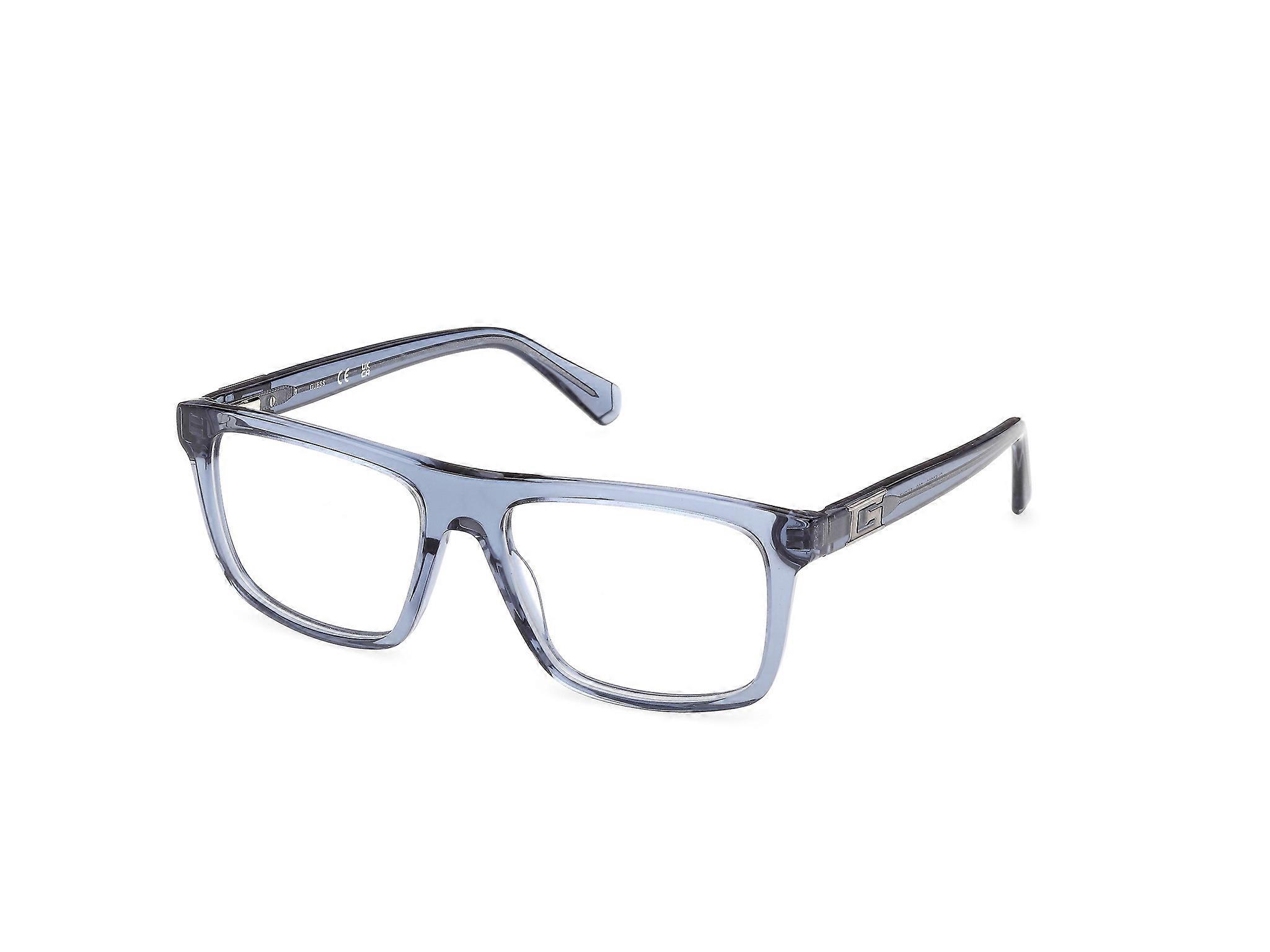 Eyewear Frames Guess GU50369 090 shiny blue 55/17/145 MAN