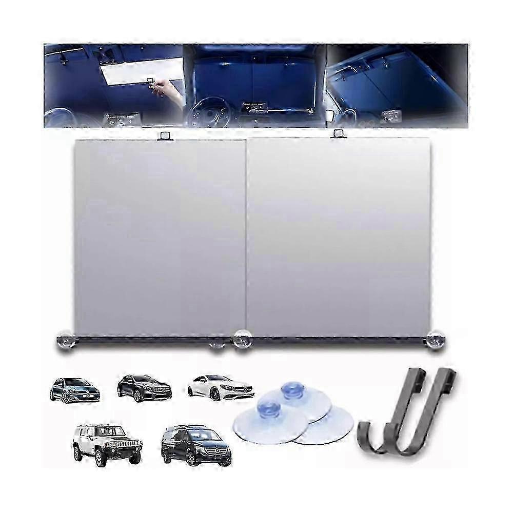 Automatic Retractable Car Sunshade Windshield Universal Rolling UV Protector