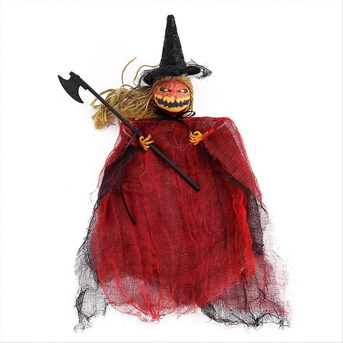 Halloween Skeleton Doll Ornaments Ghost Haunted Pendants Red