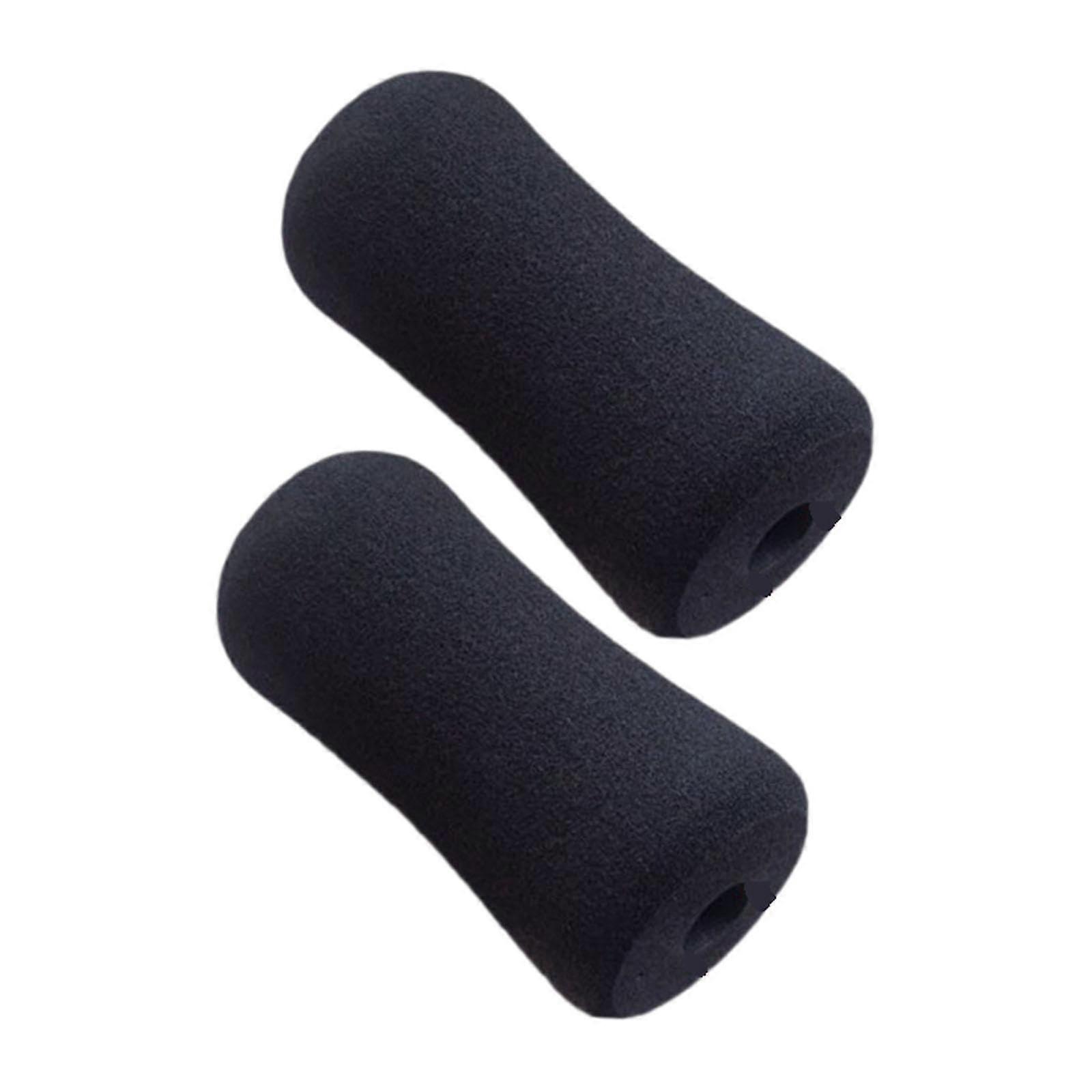 2 Pack Foam Foot Rollers for Sit Up Bench with Sweatproof Nonslip EVA Foam Pad Replacement