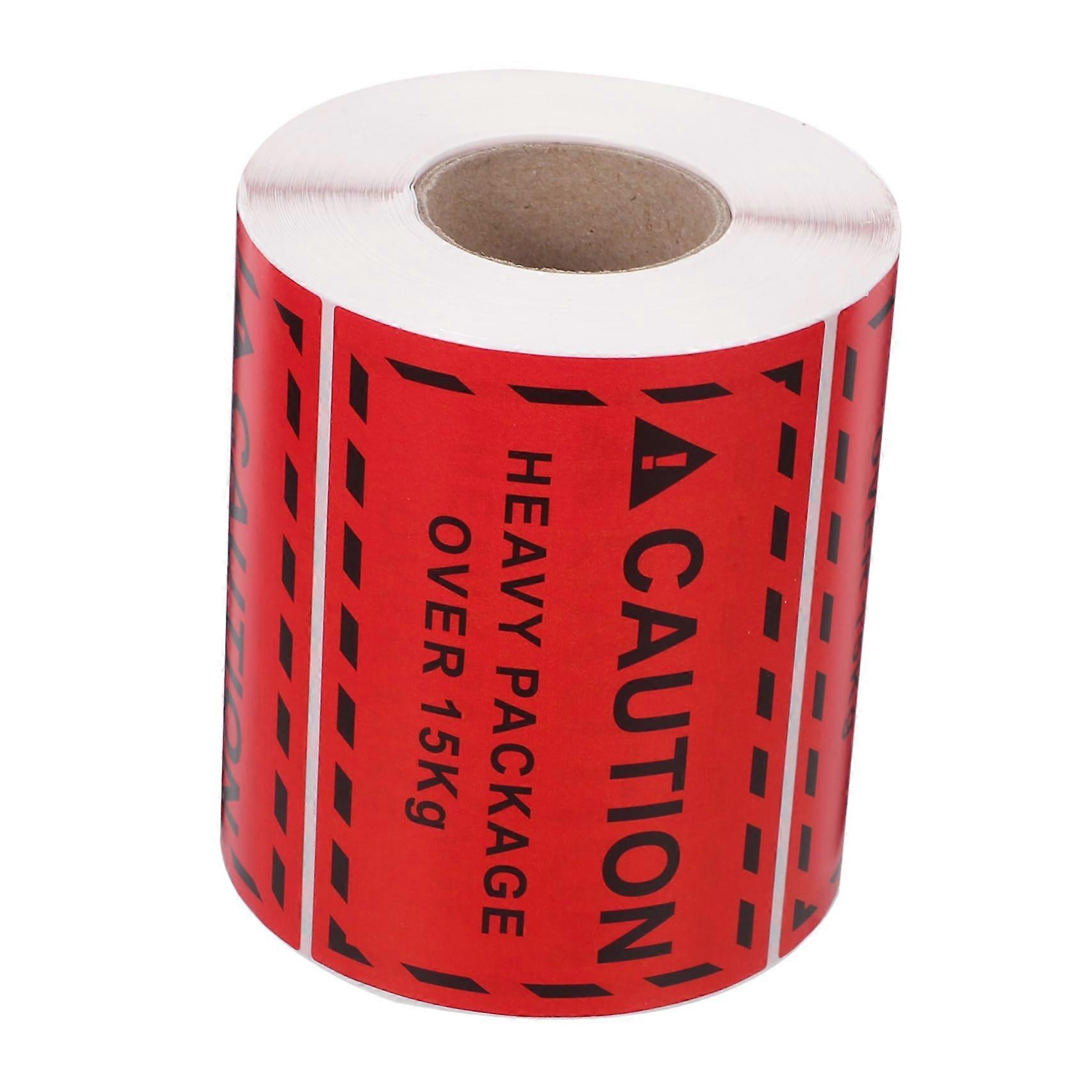 500pcs SelfAdhesive Fragile  Labels with Bright Warning Colors and Strong Adhesive Backing