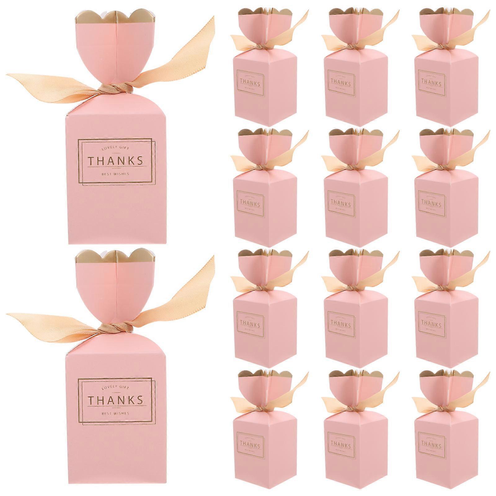 Ribbon Candy Box for Candy Storage 20Pcs Wedding Party Gift Boxes