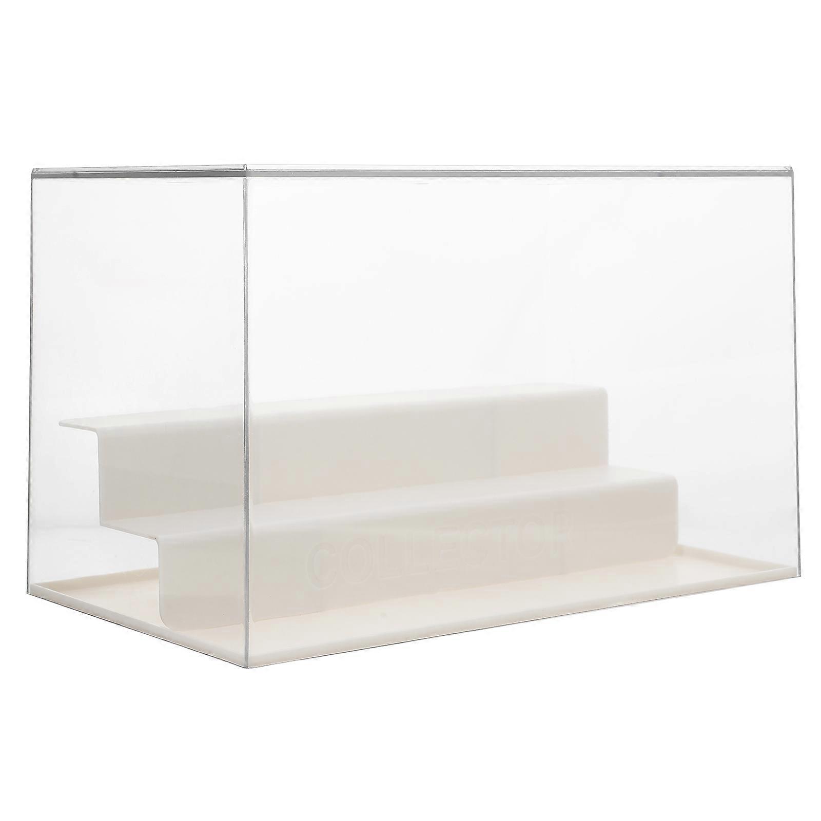 Multi-Layer Figure Display Box for Display with Three Layers Miniature Storage