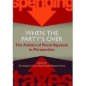 Når festen er over: Finanspolitisk press i perspektiv (Proceedings of the British Academy)