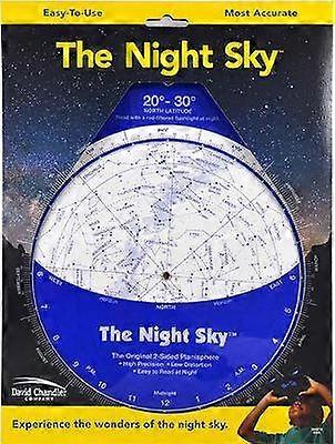 Planisferul cerului nocturn 20-30N (plastic mare)
