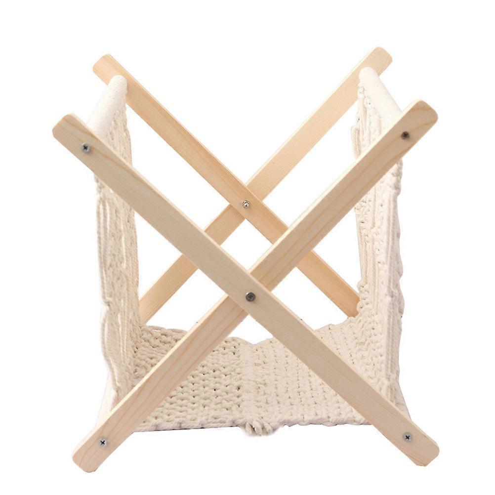 Rustic Magazine Rack Chic Woven Holder for Home Storage 2Pcs