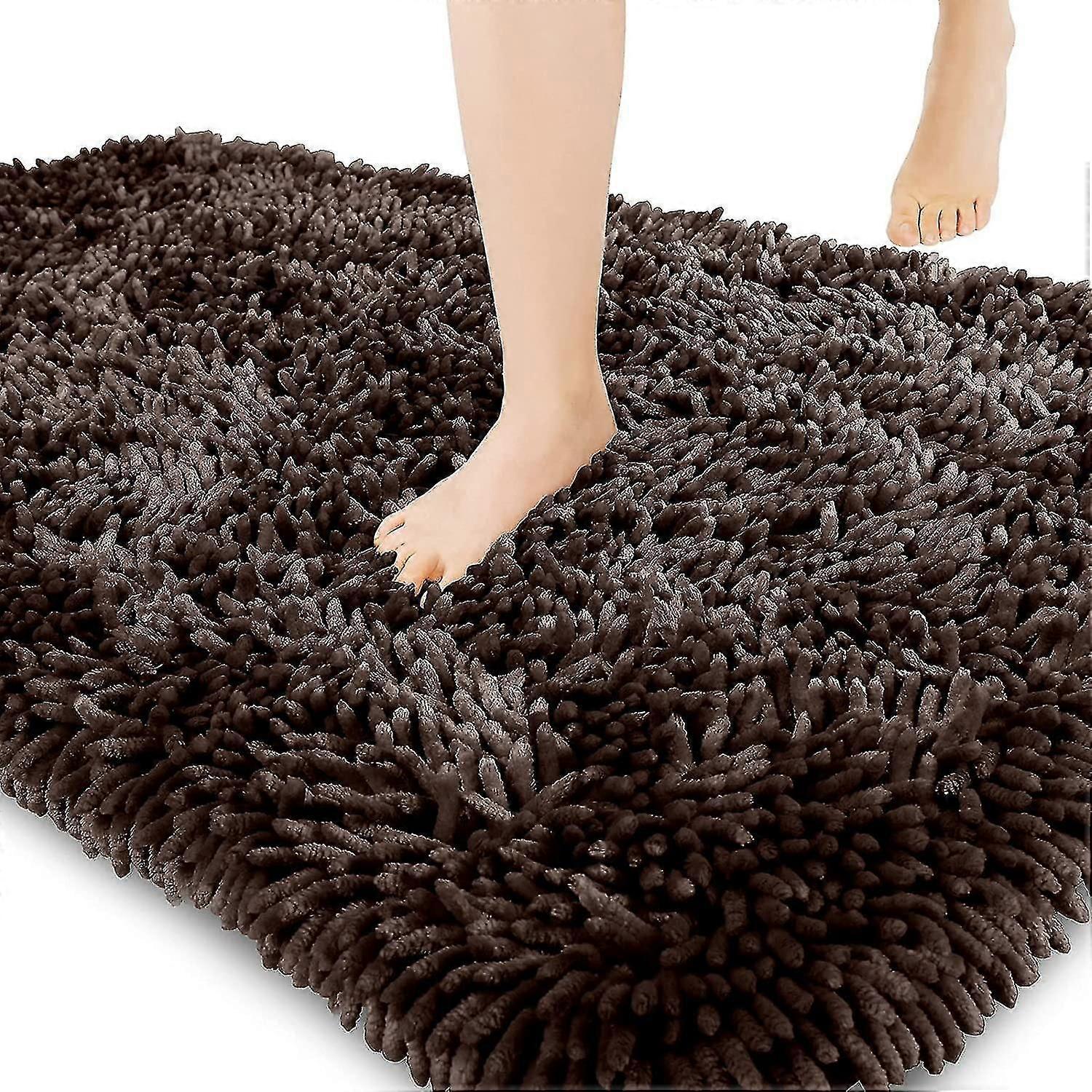 Premium Bathroom Rug Non Slip Fluffy Bath Mat Extra Thick