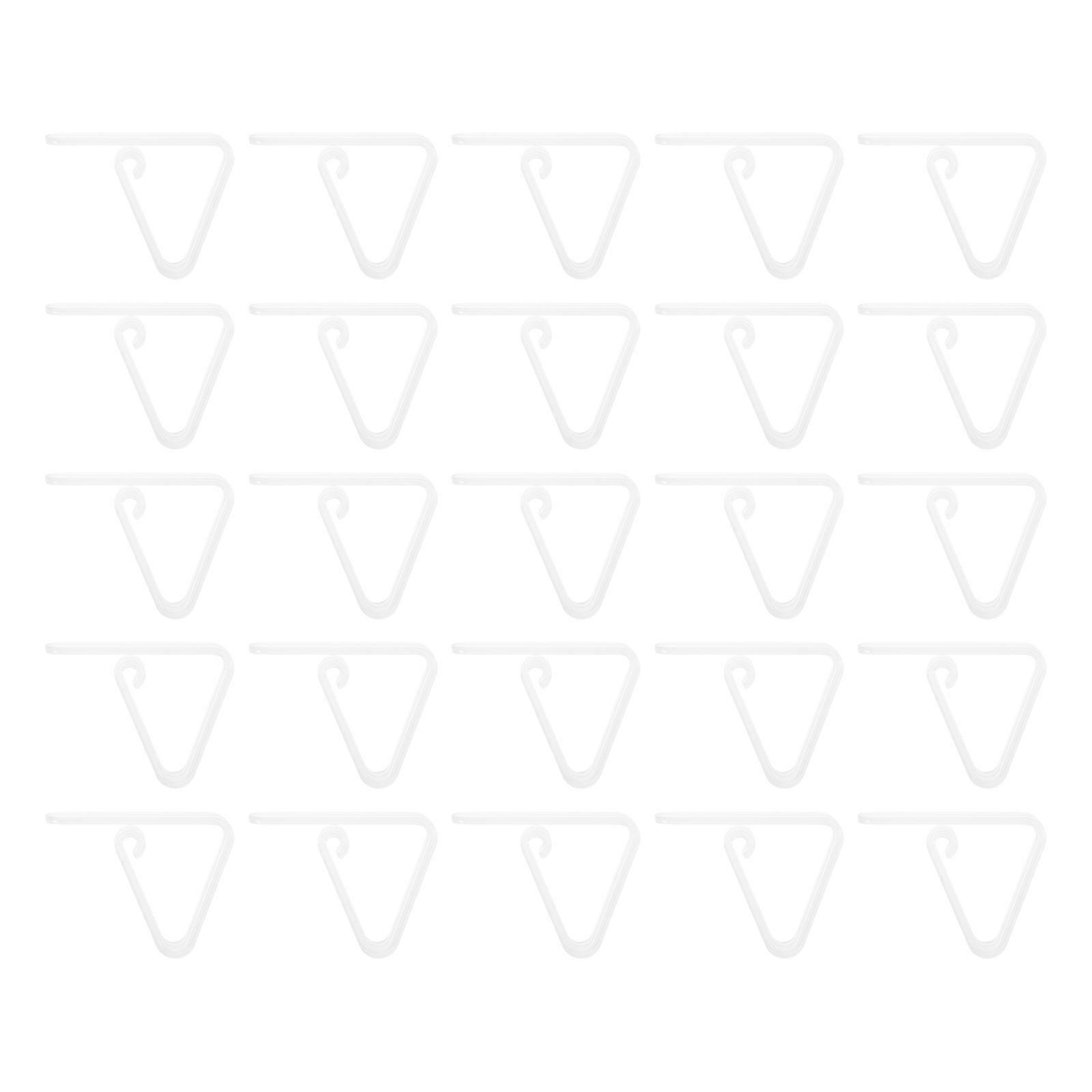 Tablecloth Clip for Fixation Transparent Material 50Pcs Set