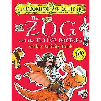 Le livre d'autocollants Zog et les médecins volants (PB)
