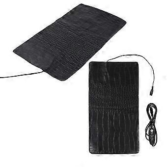 USB Pet Heating Pad Adjustable Temperature Mat for Small Animals 2Pcs