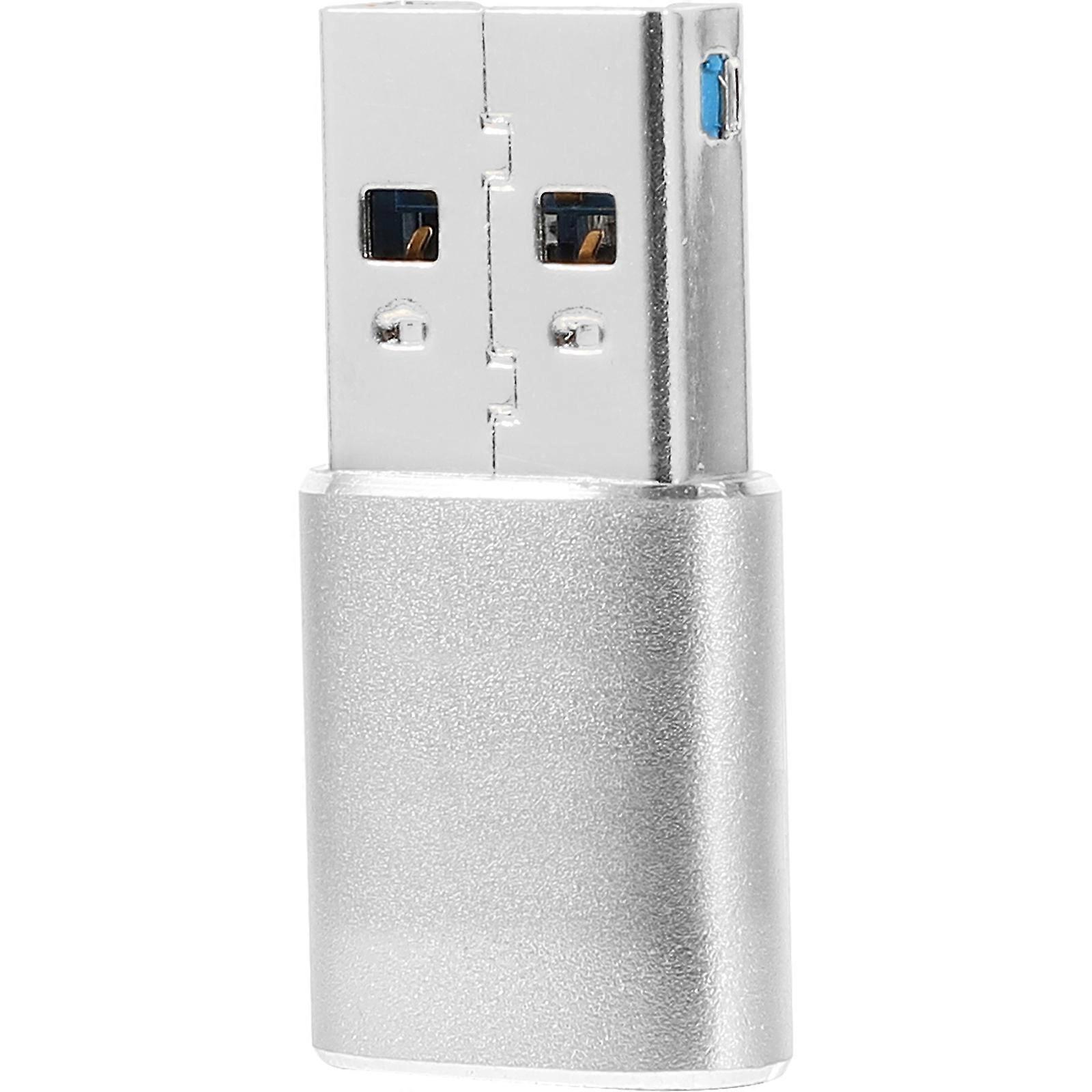 USB Reader Micro Reader for Data Reading Silver USB 3.0 Memory Adapter