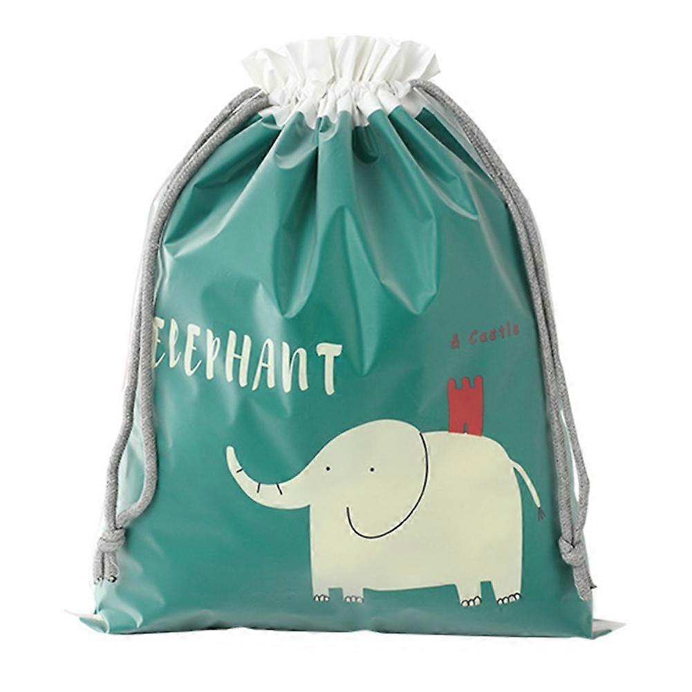 1pcs Drawstring Storage Bag 31 39cm Double layer Waterproof Drawstring Pocket Suitable For