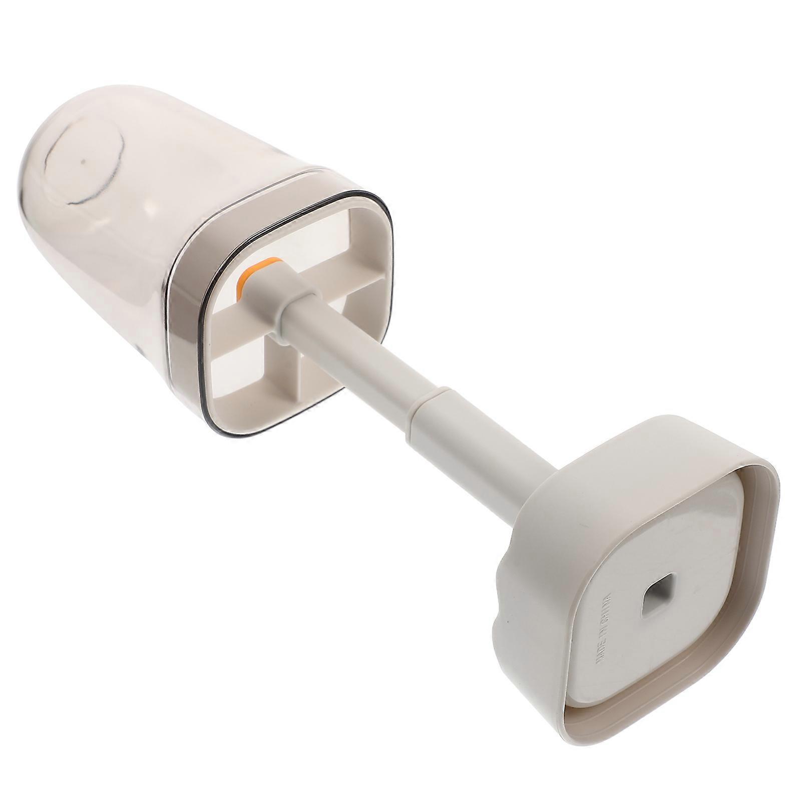 Plastic Toothbrush and Toothpaste Box for Storage Grey Portable Holder