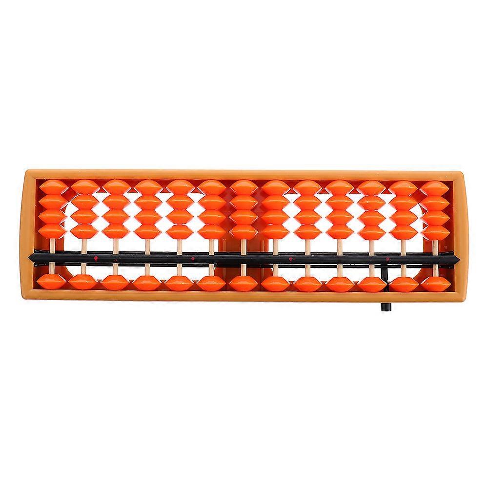 Educational Abacus Students Arithmetic Abacus for Calculating Use Orange ABS