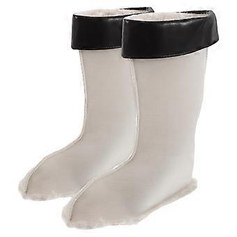 Warm Plush Rain Boots Inner Lining for Cold Weather 2Pcs Boot Liners