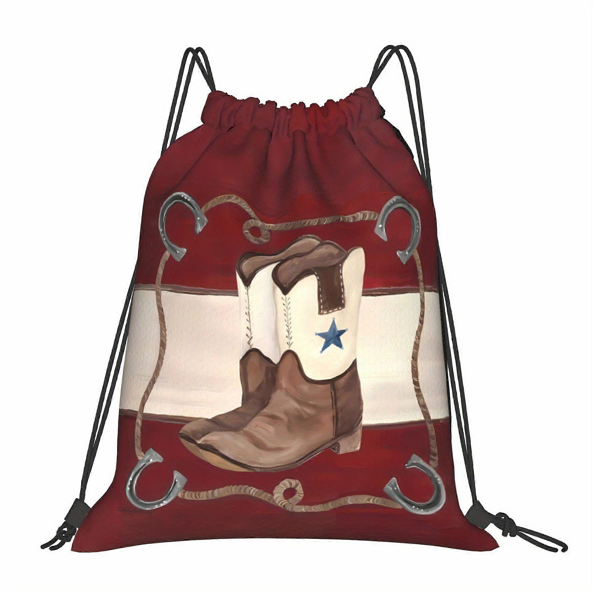 2D Flat Drawstring Bag, a Vibrant Cinch Pouch, 2D Flat-Cqazw