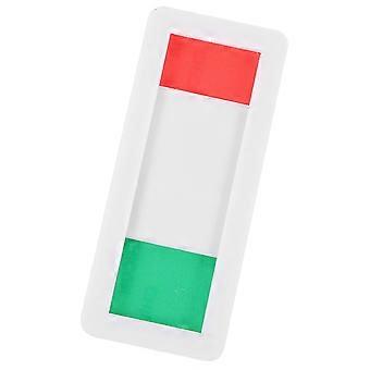 Panneau de porte de bureau Signe de salle de réunion Panneau de porte coulissante pratique Signe d’indicateur de porte coulissante de confidentialité