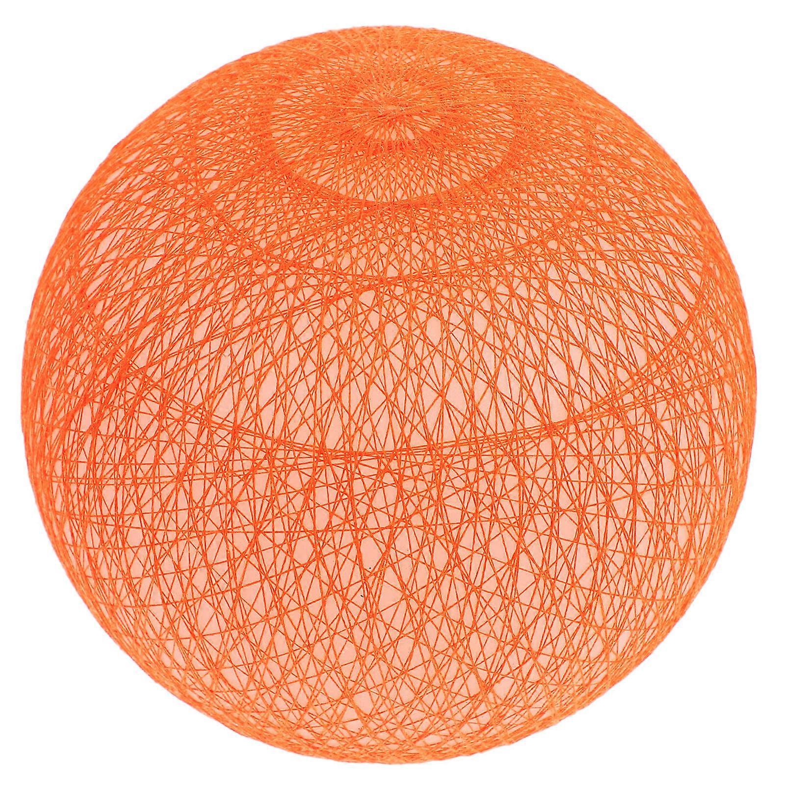 Globe Lamp Shade Replacement for Ceiling Lamp 3Pcs Durable Plastic Orange