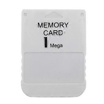 2x por 1 Cartão de Memória Mega para PS1 PS One para Console Playstation 1 Salva Dados de Jogo Progresso Cartão de Memória de 1MB OP